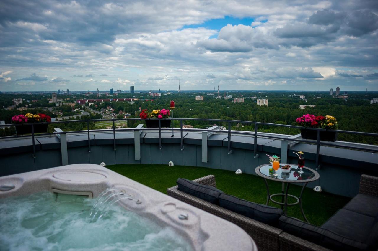Skyhouse Riga Amazing Penthouse And Spa エクステリア 写真