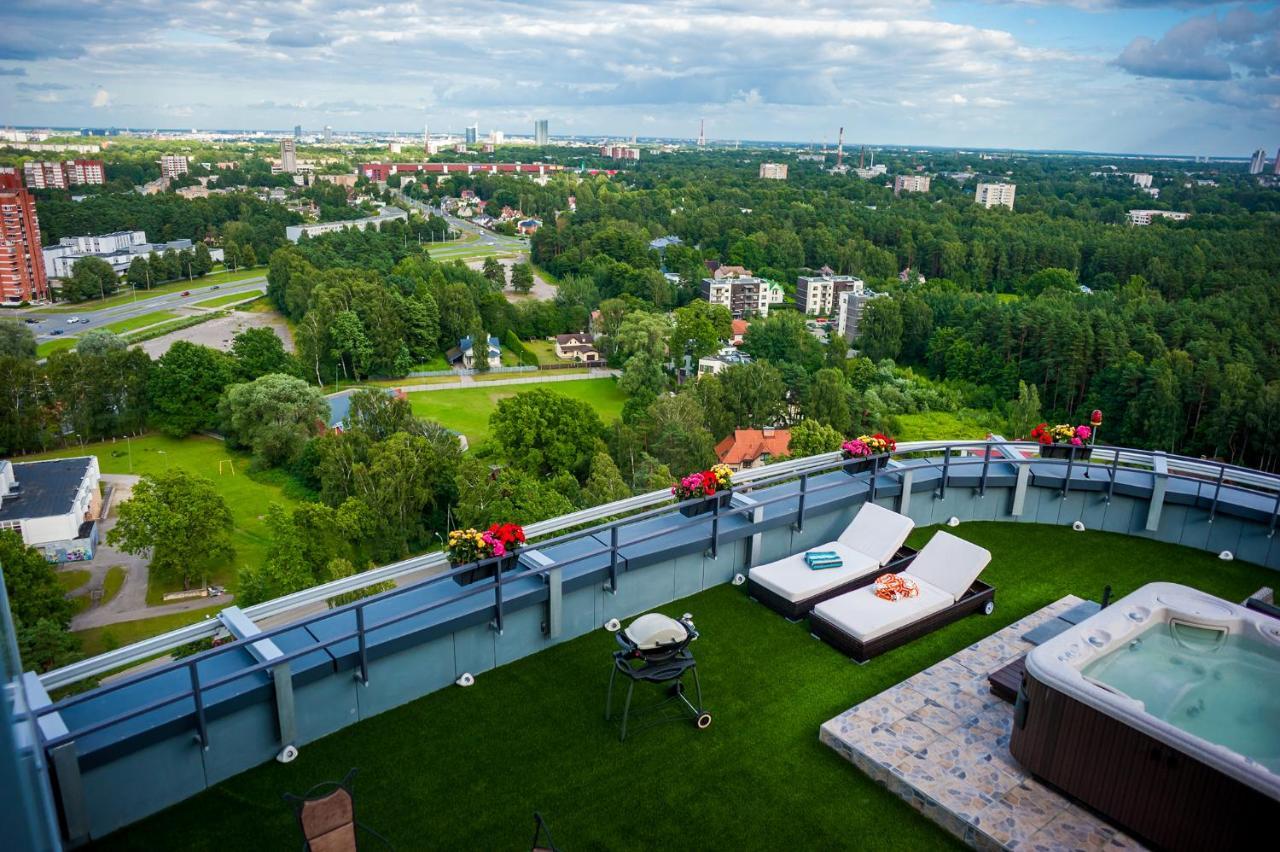 Skyhouse Riga Amazing Penthouse And Spa エクステリア 写真