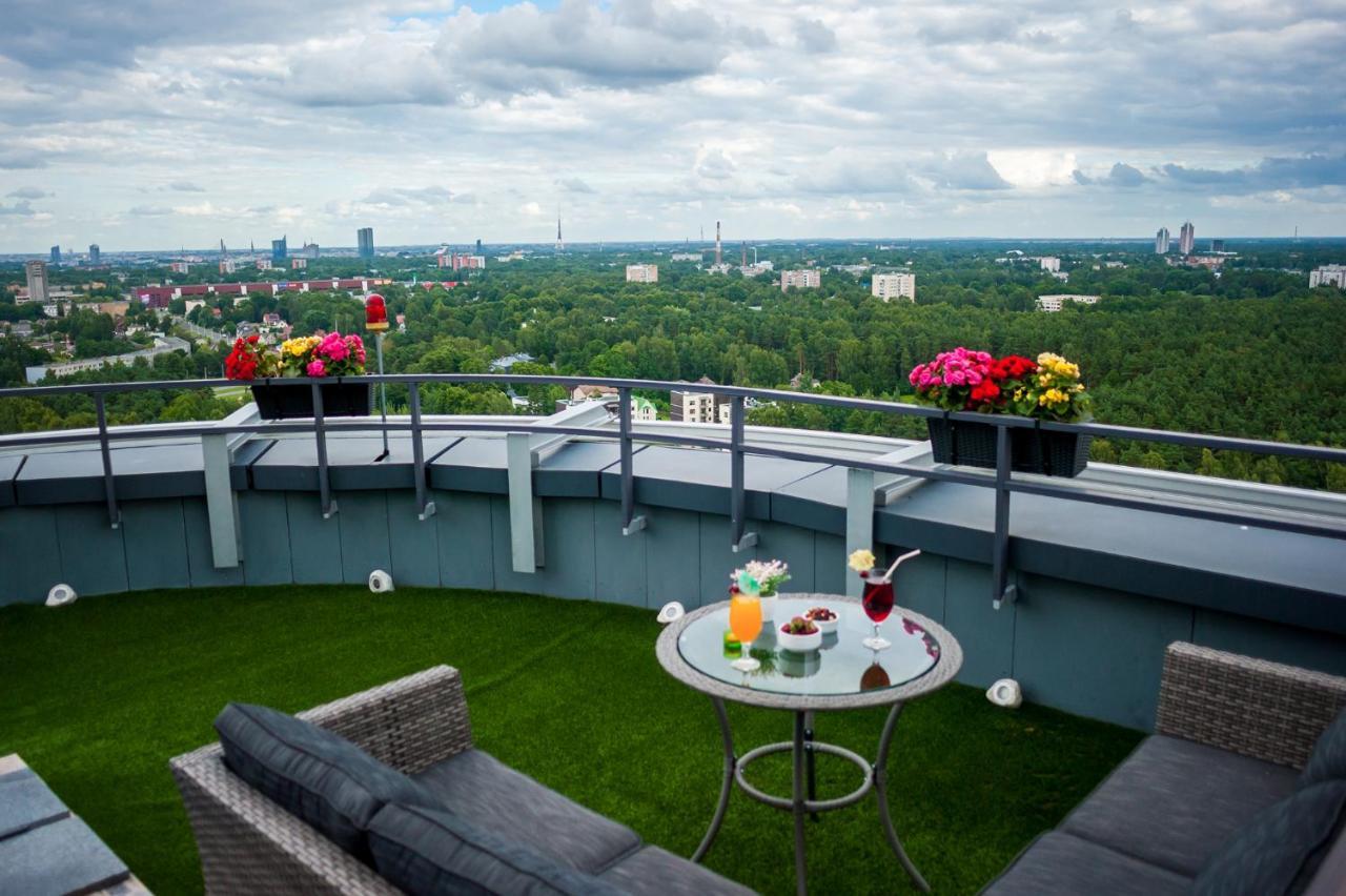 Skyhouse Riga Amazing Penthouse And Spa エクステリア 写真