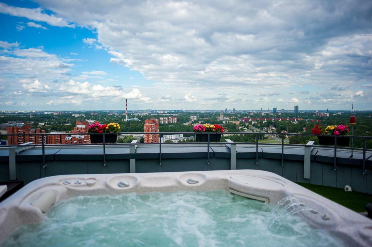Skyhouse Riga Amazing Penthouse And Spa エクステリア 写真